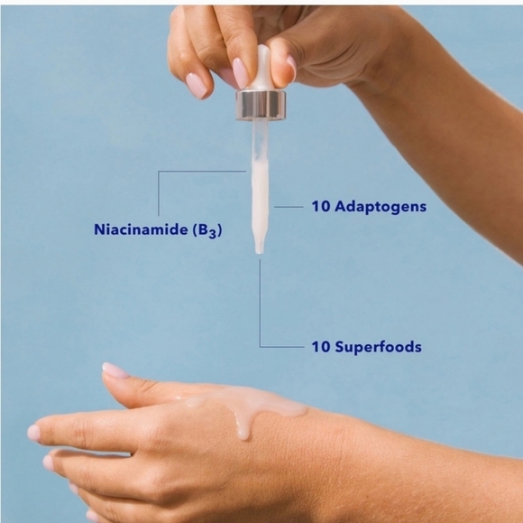 Dr. Dennis Gross Skincare Stress Rescue Super Serum with Niacinamide .5 Fl. Oz. - Picture 2 of 4